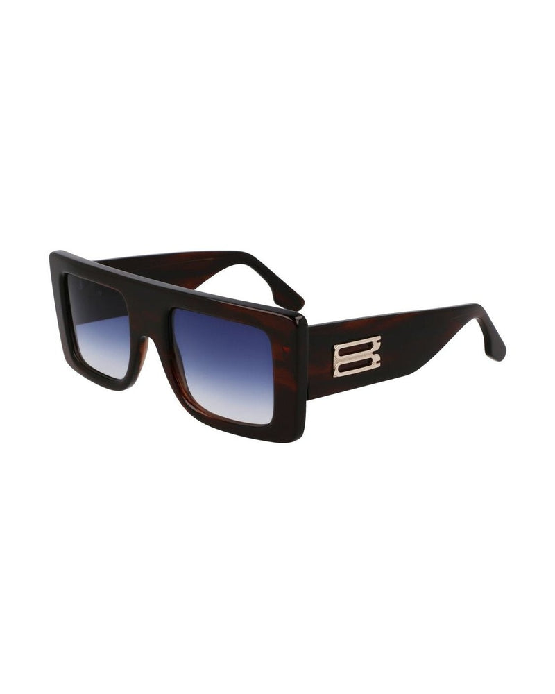 Victoria Beckham Brown Acetate Sunglasses Sunglasses