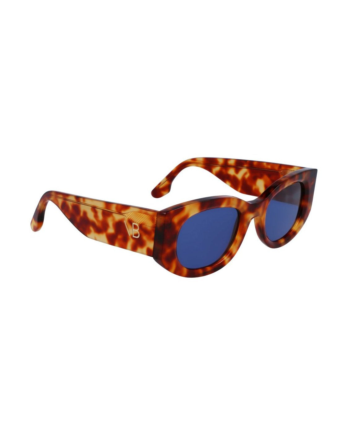 Victoria Beckham Brown Acetate Sunglasses Sunglasses