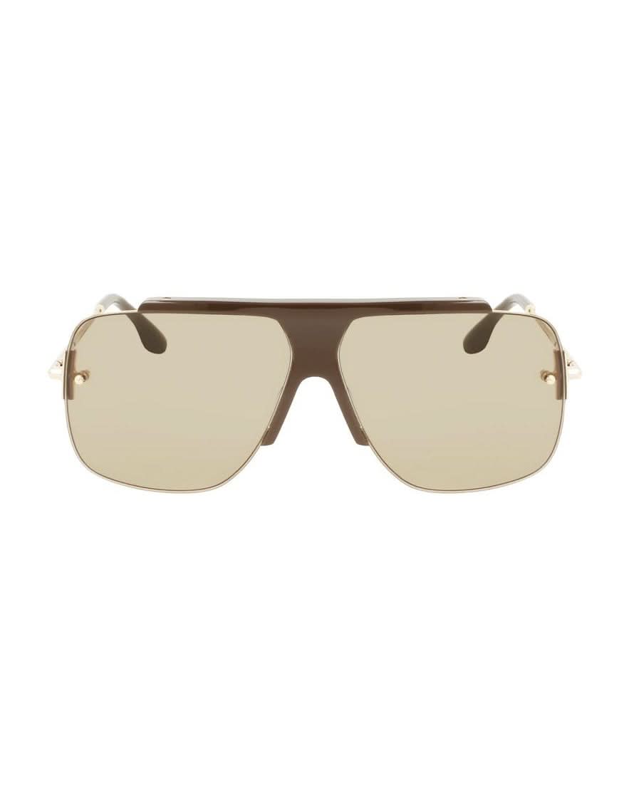Victoria Beckham Brown Acetate Sunglasses Sunglasses