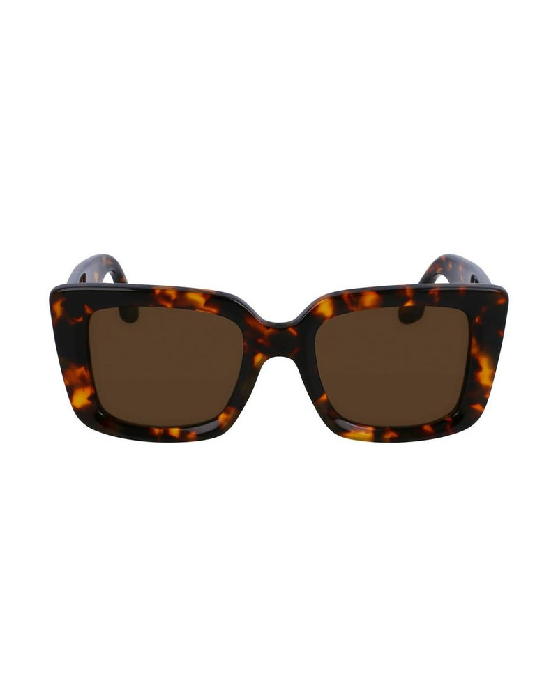 Victoria Beckham Brown Acetate Sunglasses Glam Steals