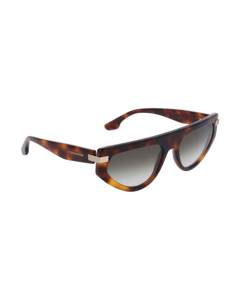 Victoria Beckham Brown Acetate Sunglasses Sunglasses