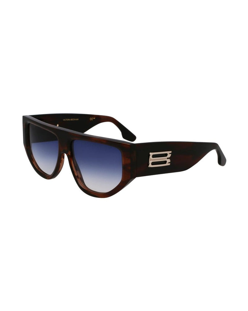 Victoria Beckham Brown Acetate Sunglasses Sunglasses