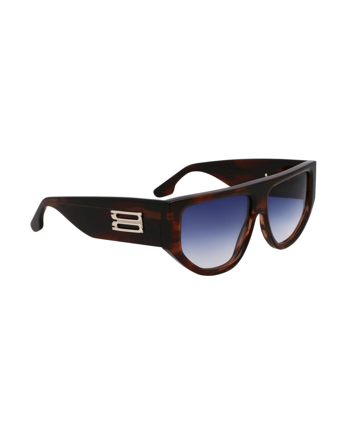 Victoria Beckham Brown Acetate Sunglasses Sunglasses