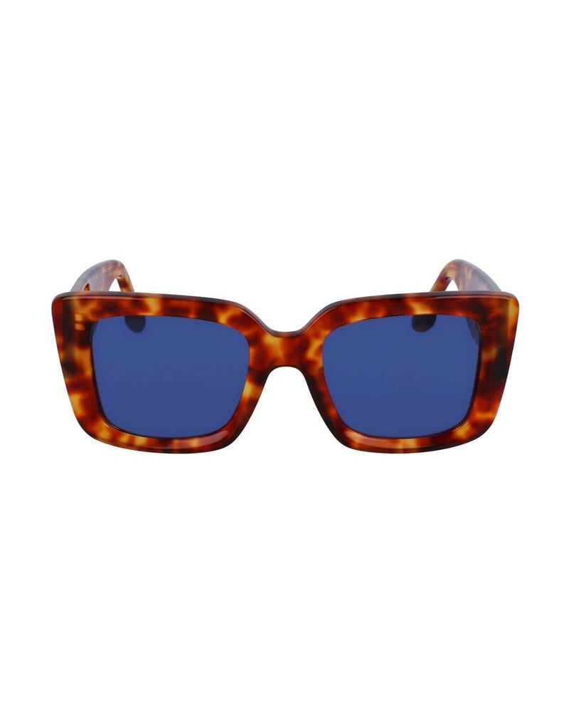 Victoria Beckham Brown Acetate Sunglasses Sunglasses