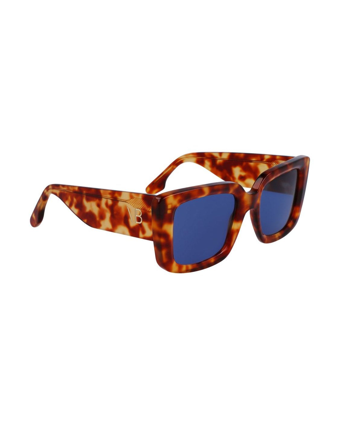 Victoria Beckham Brown Acetate Sunglasses Sunglasses