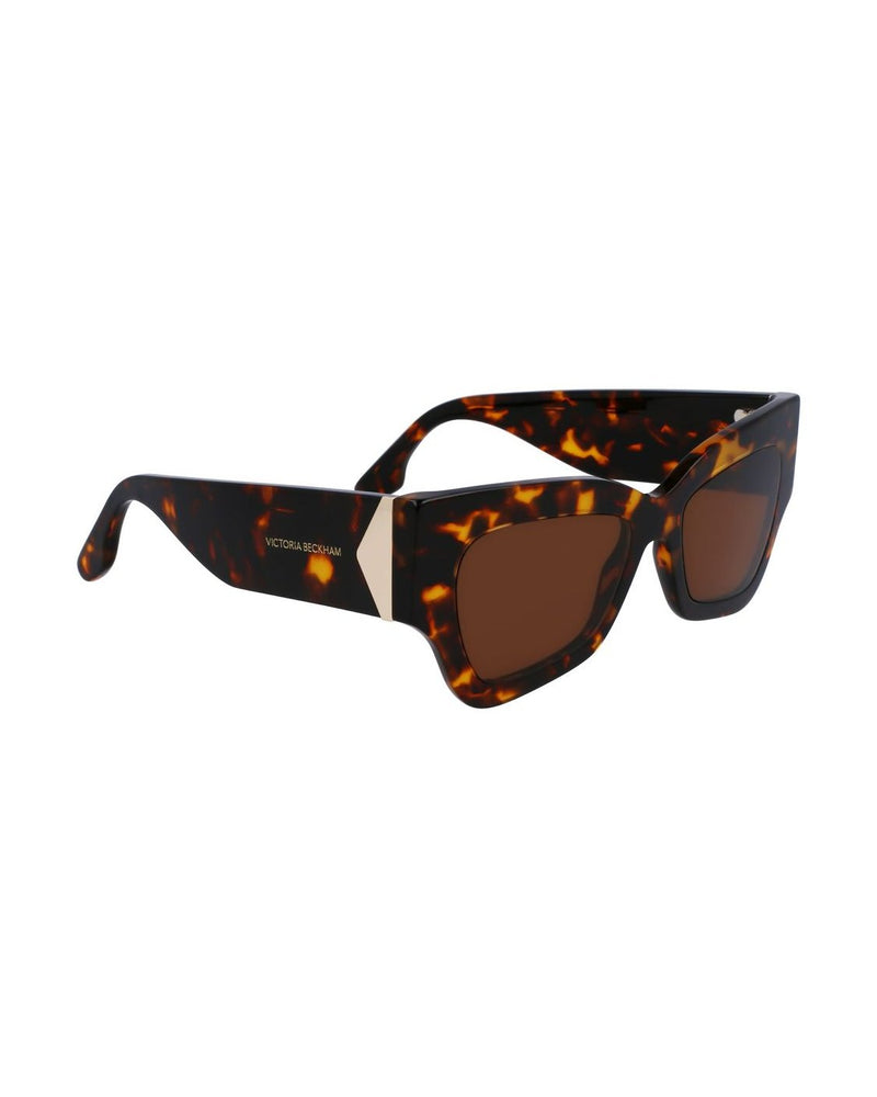 Victoria Beckham Brown Acetate Sunglasses Sunglasses