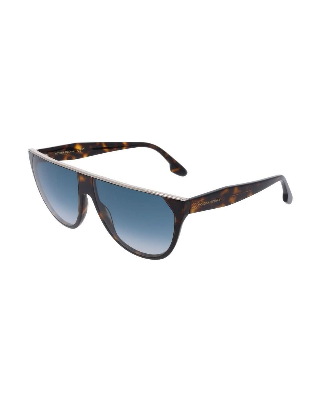 Victoria Beckham Brown Acetate Sunglasses Sunglasses