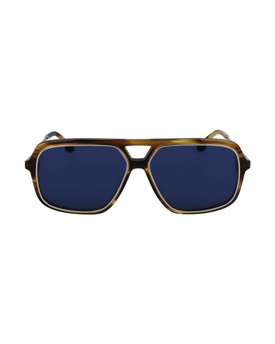 Victoria Beckham Brown Acetate Sunglasses Sunglasses