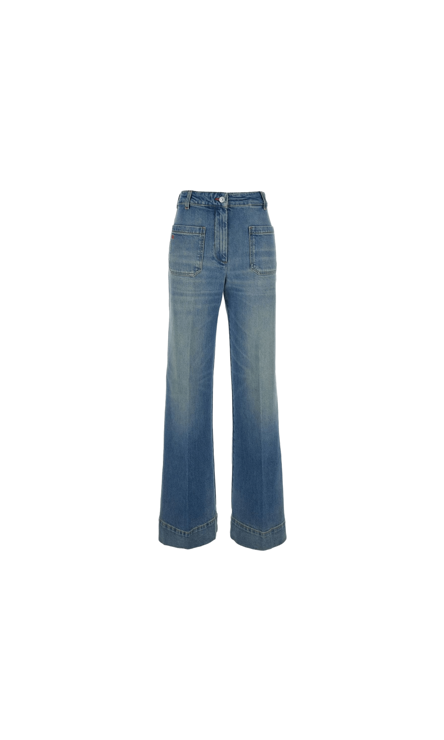 Victoria Beckham Clear Blue Jeans Glam Steals