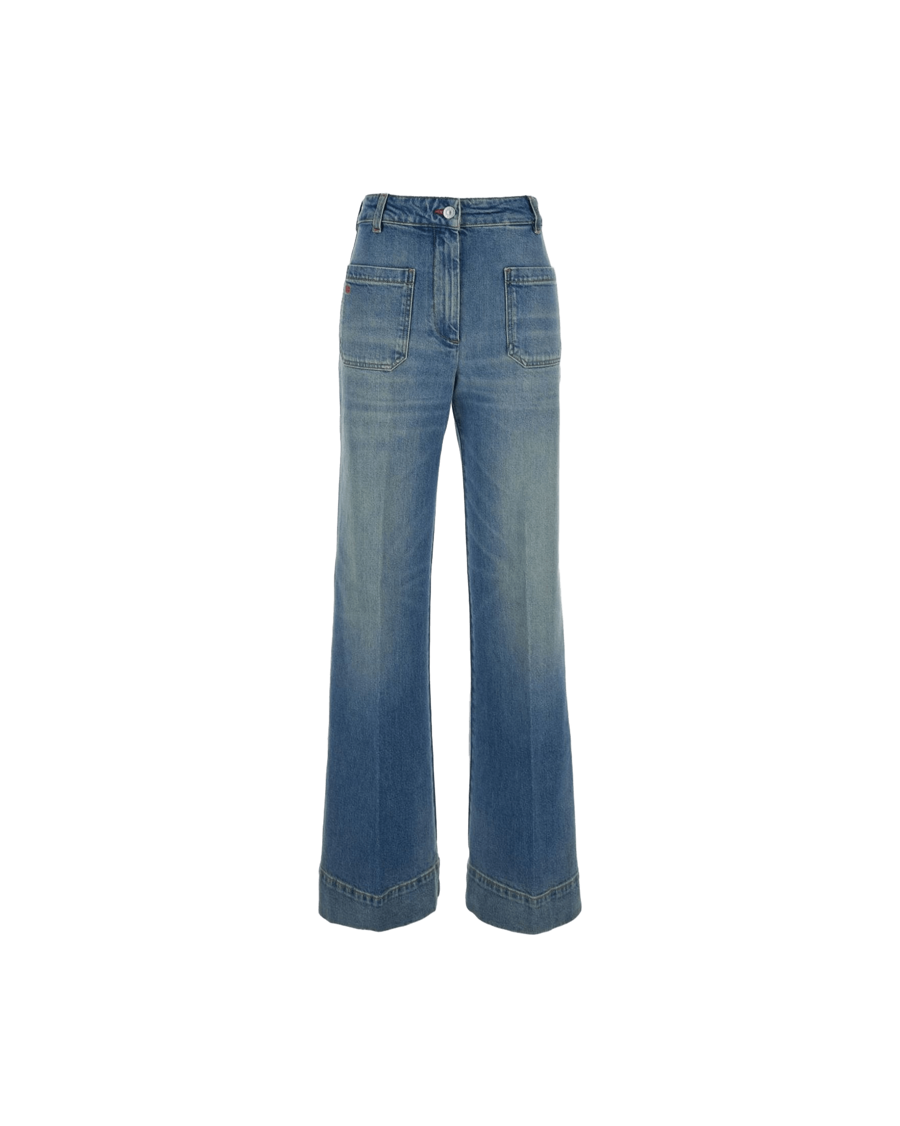 Victoria Beckham Clear Blue Jeans Glam Steals