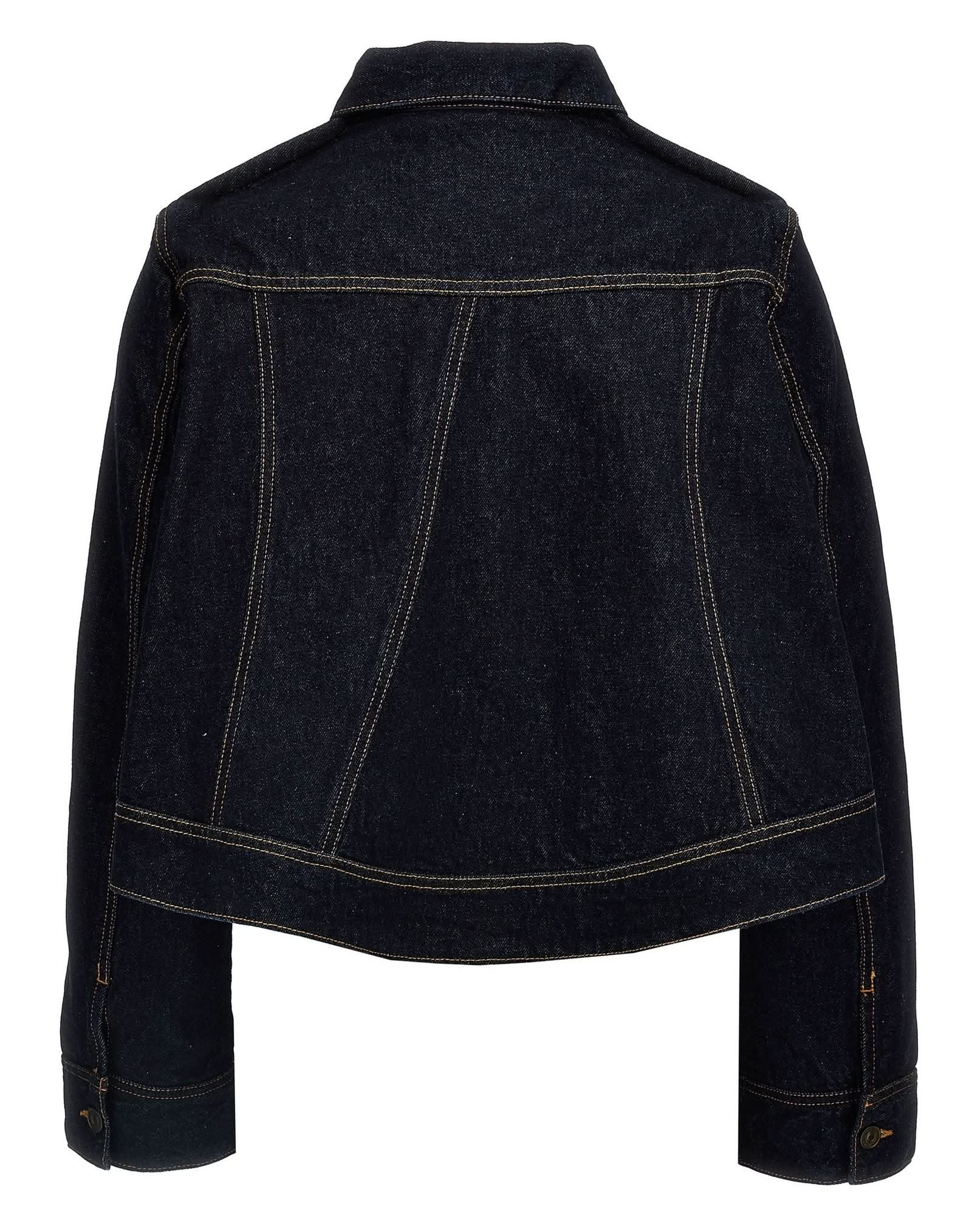 Victoria Beckham Denim Cropped Jacket Glam Steals