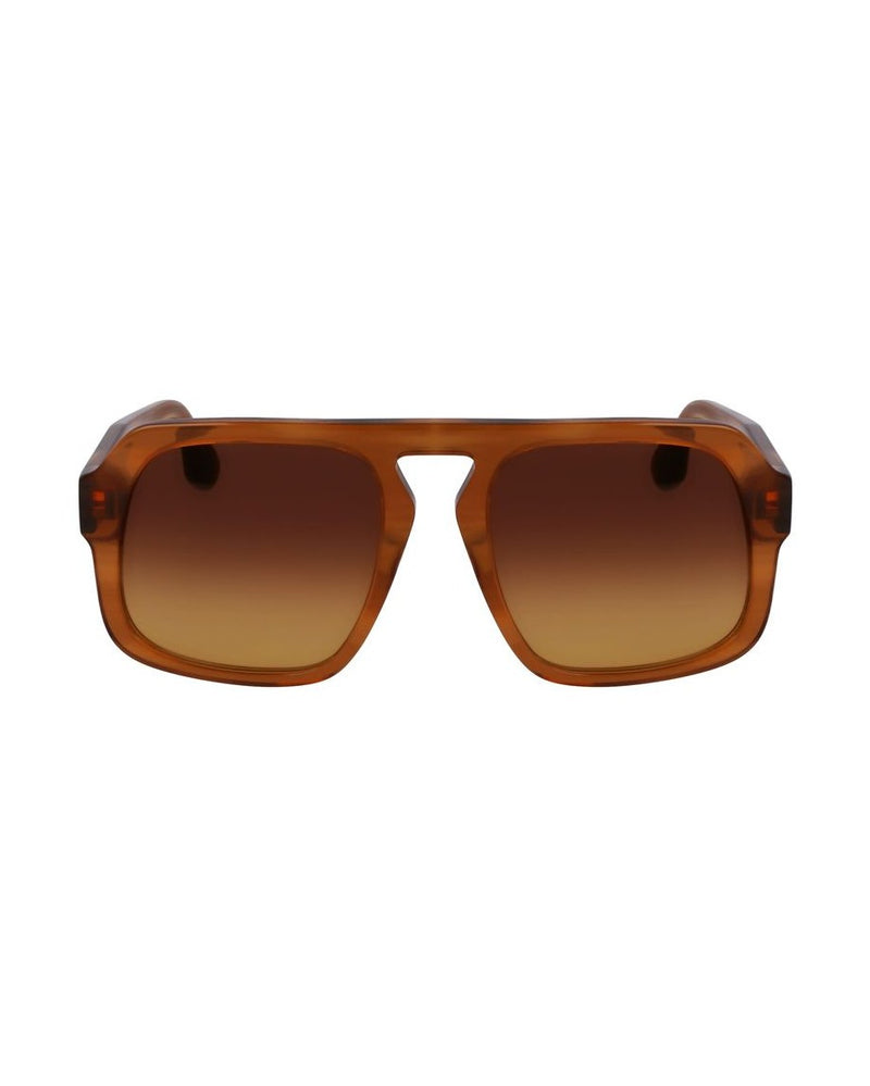 Victoria Beckham Gold Acetate Sunglasses Sunglasses