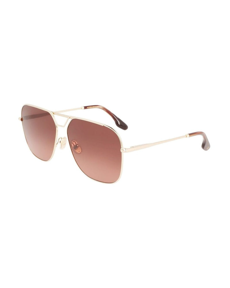 Victoria Beckham Gold Metal Sunglasses Sunglasses