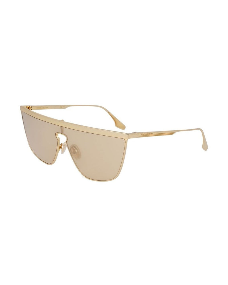 Victoria Beckham Gold Metal Sunglasses 