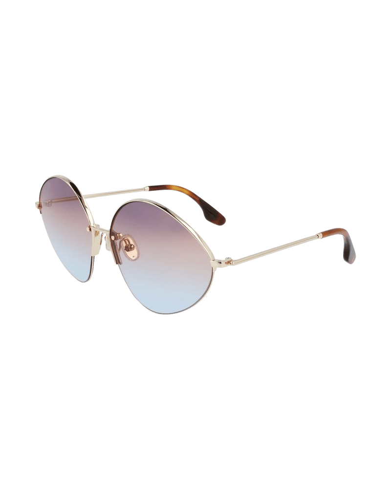 Victoria Beckham Gold Metal Sunglasses Sunglasses