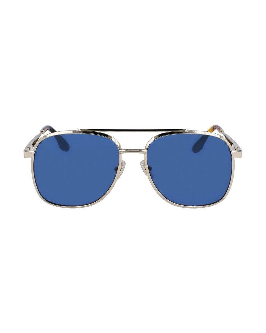 Victoria Beckham Gold Metal Sunglasses Sunglasses
