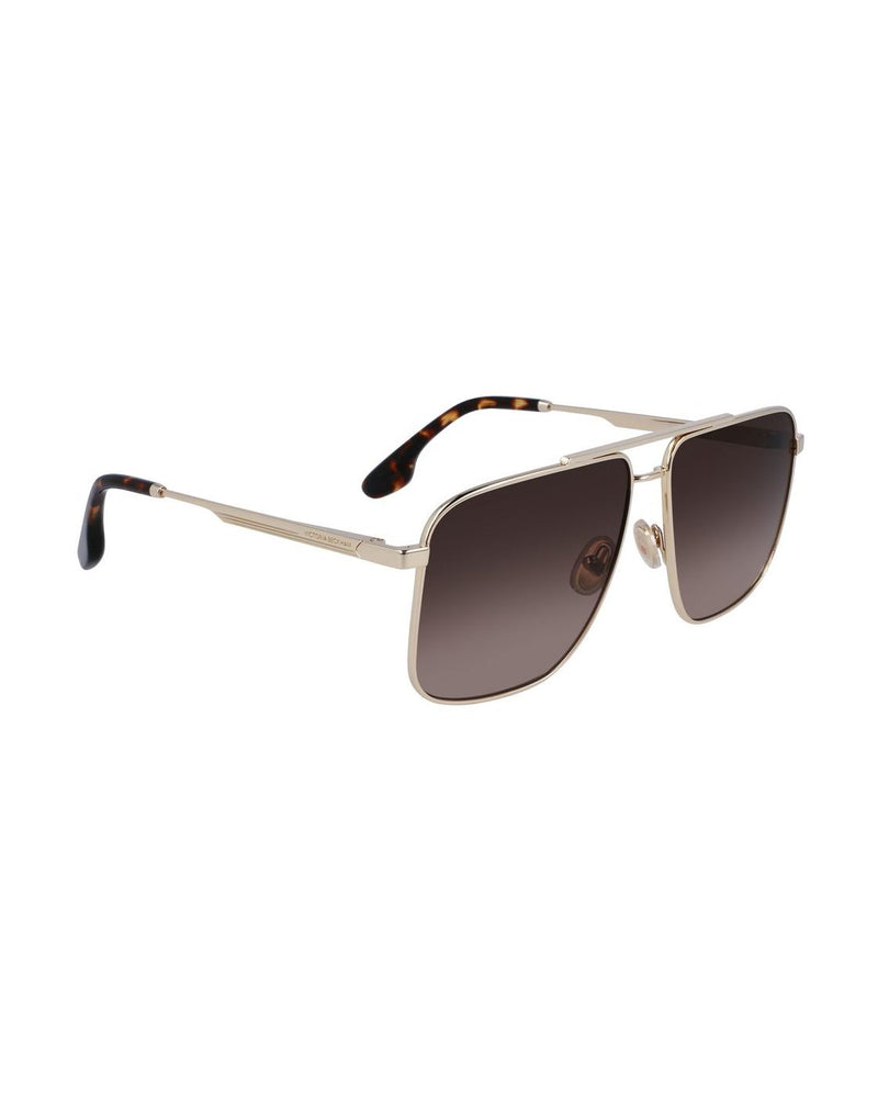 Victoria Beckham Gold Metal Sunglasses Sunglasses
