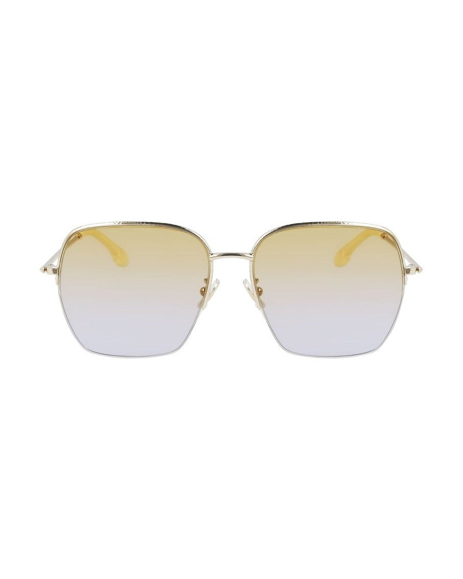 Victoria Beckham Gold Metal Sunglasses Glam Steals