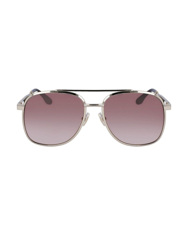 Victoria Beckham Gold Metal Sunglasses Sunglasses