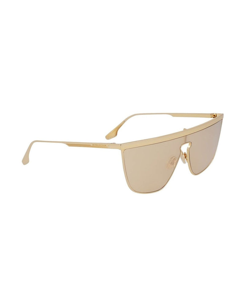 Victoria Beckham Gold Metal Sunglasses 