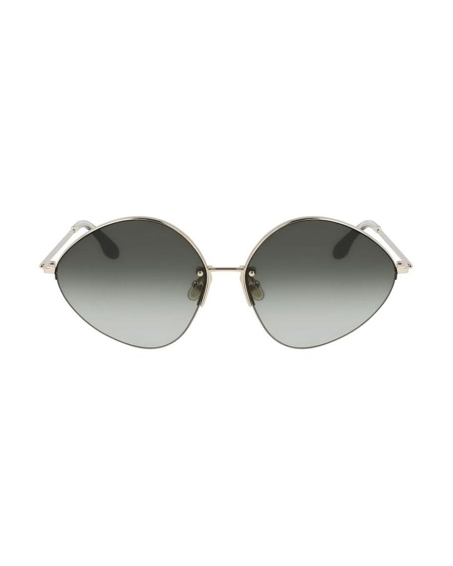 Victoria Beckham Gold Metal Sunglasses Sunglasses