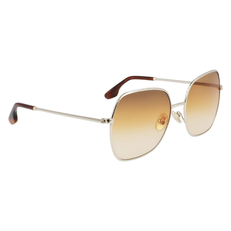 Victoria Beckham Gold Metal Sunglasses Glam Steals