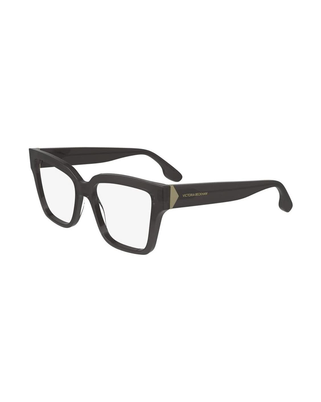 Victoria Beckham Gray Acetate Optical Frame Eyeglasses