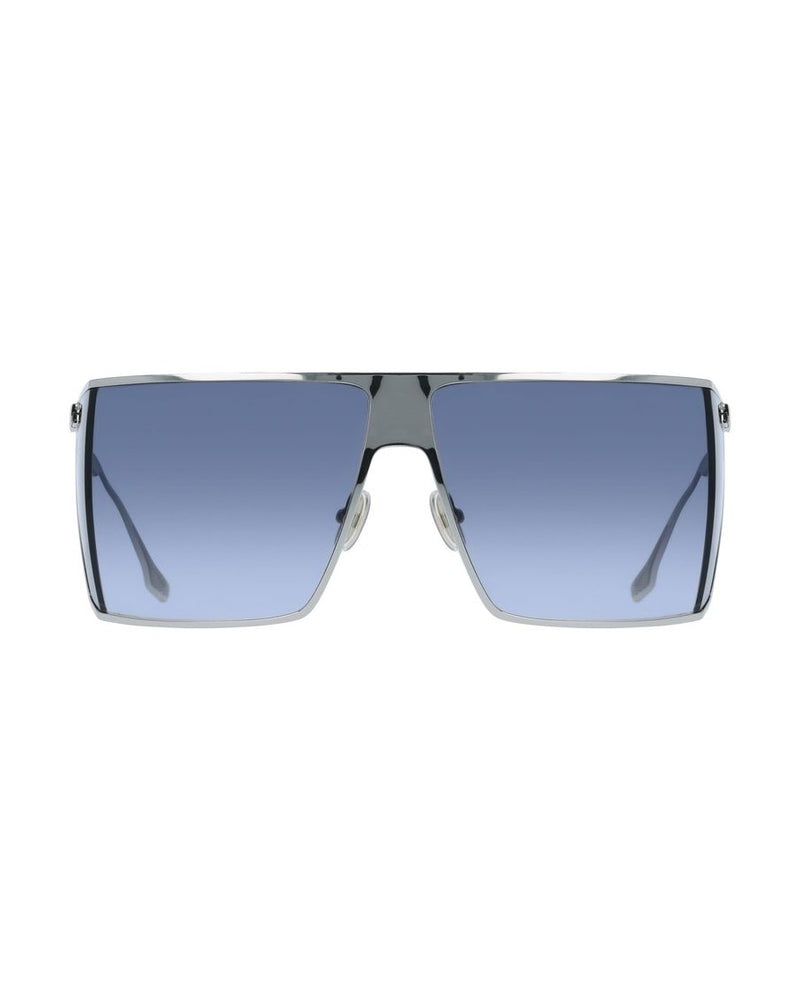 Victoria Beckham Gray Metal Sunglasses Glam Steals