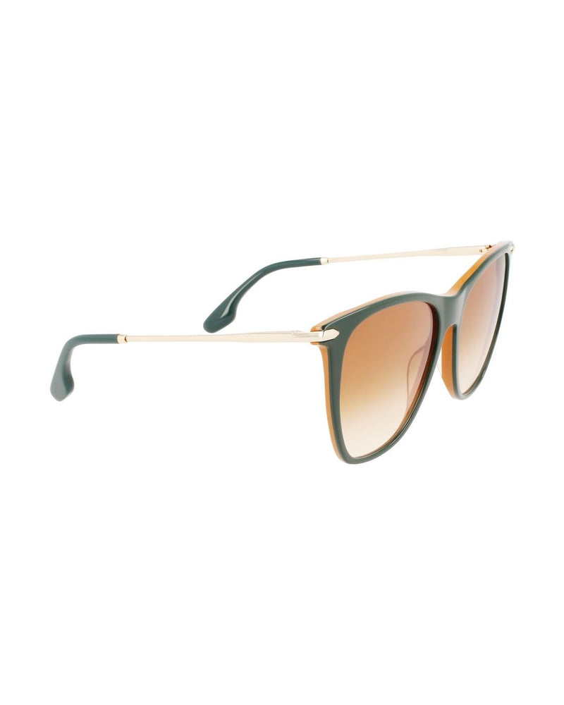 Victoria Beckham Green Acetate Sunglasses Glam Steals