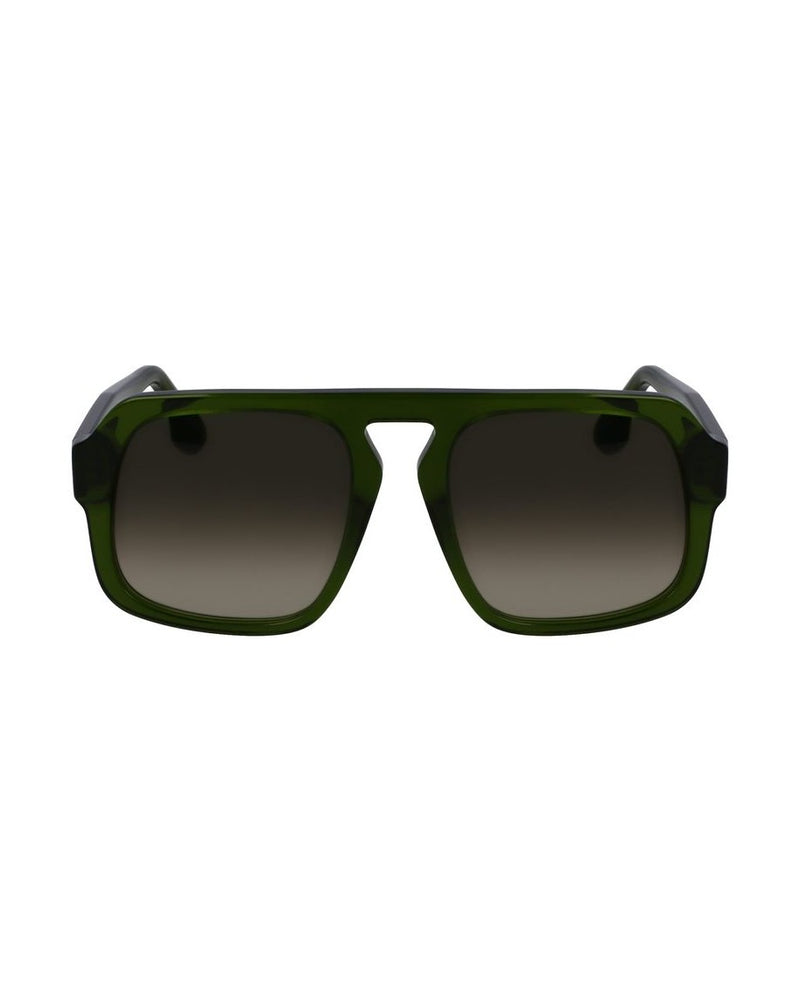 Victoria Beckham Green Acetate Sunglasses Glam Steals