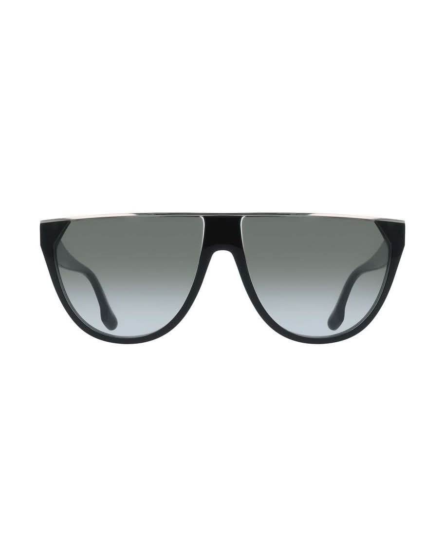 Victoria Beckham Green Acetate Sunglasses Sunglasses