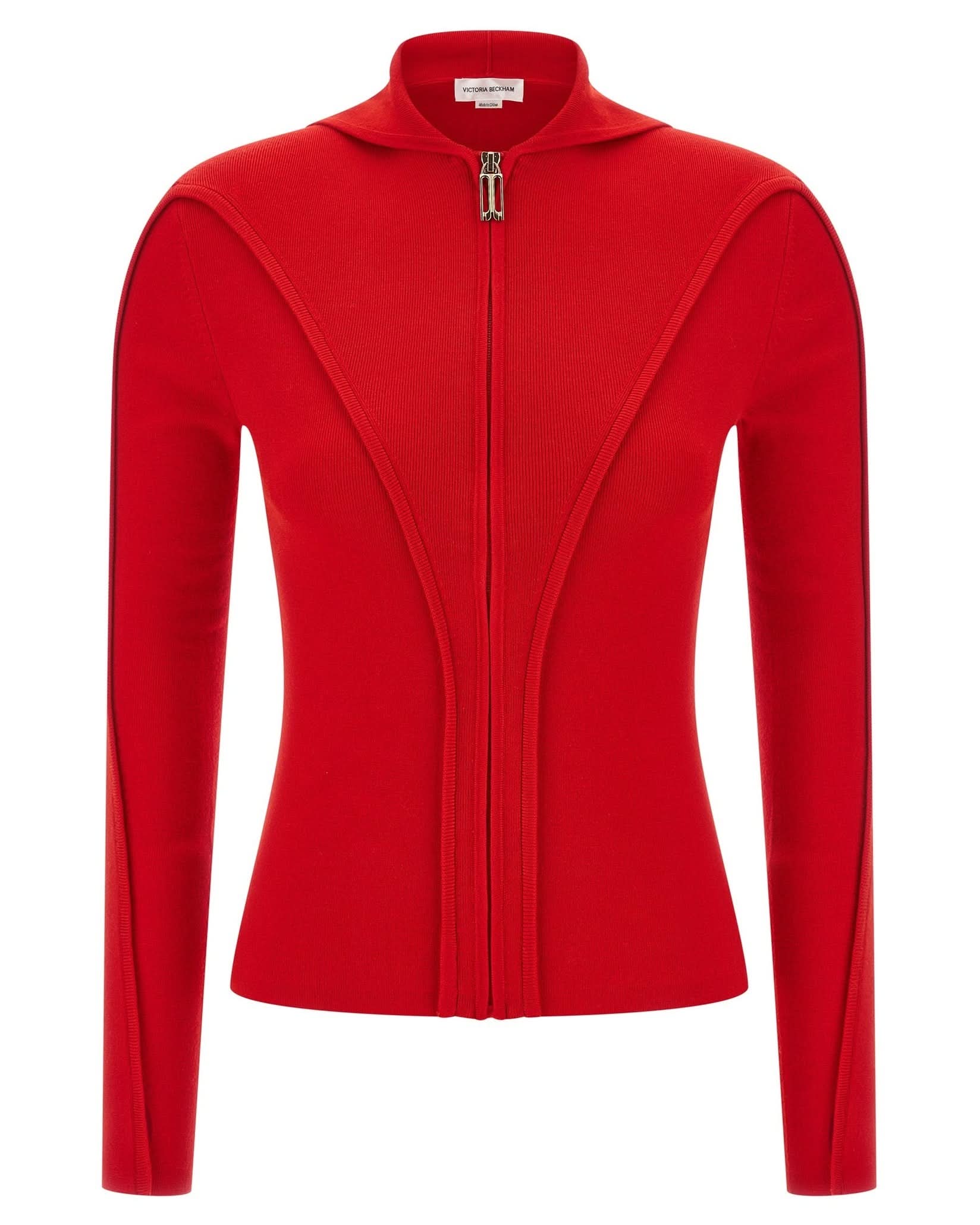 Victoria Beckham Hooded Cardigan Glam Steals