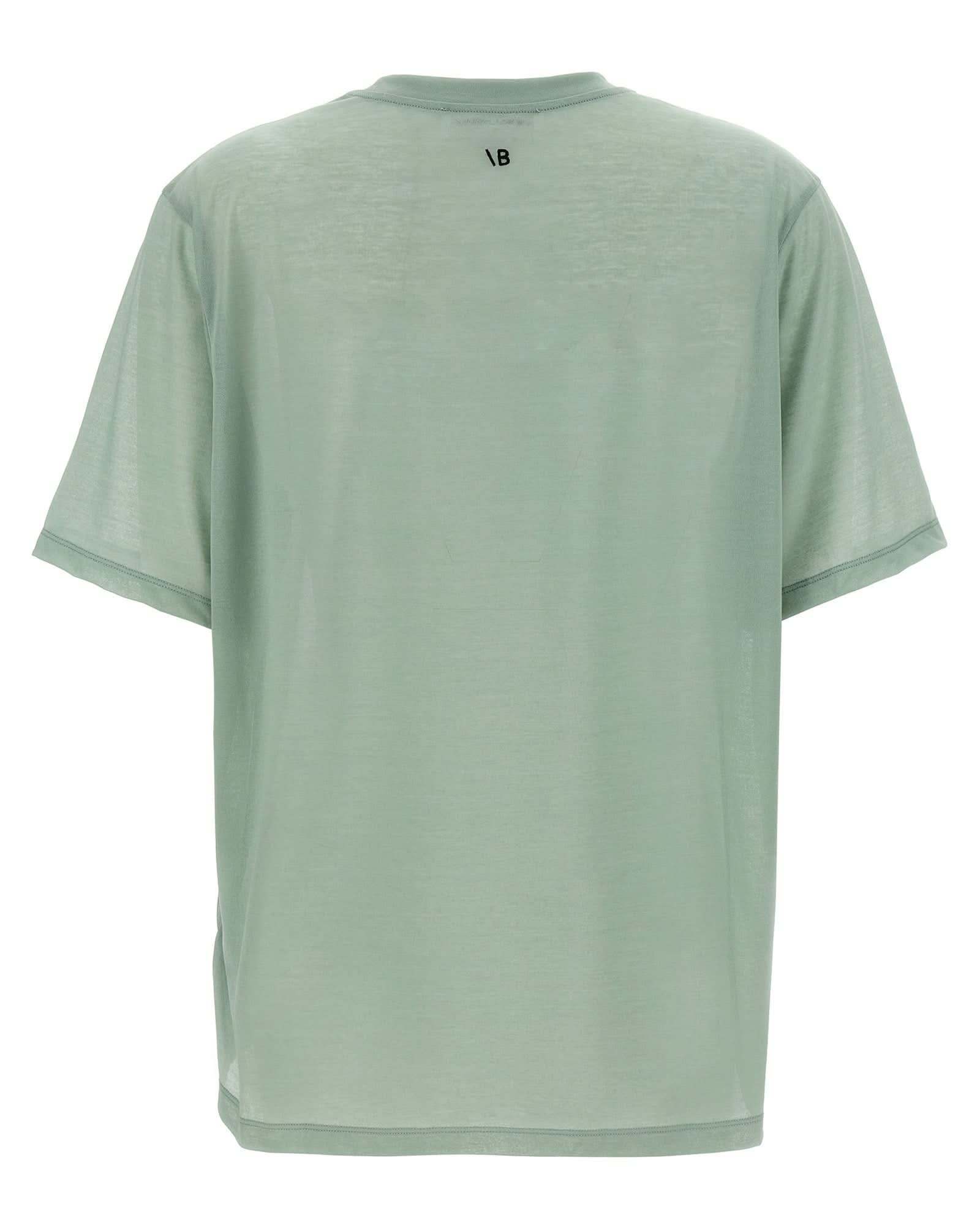 Victoria Beckham Logo Embroidery T-shirt Glam Steals