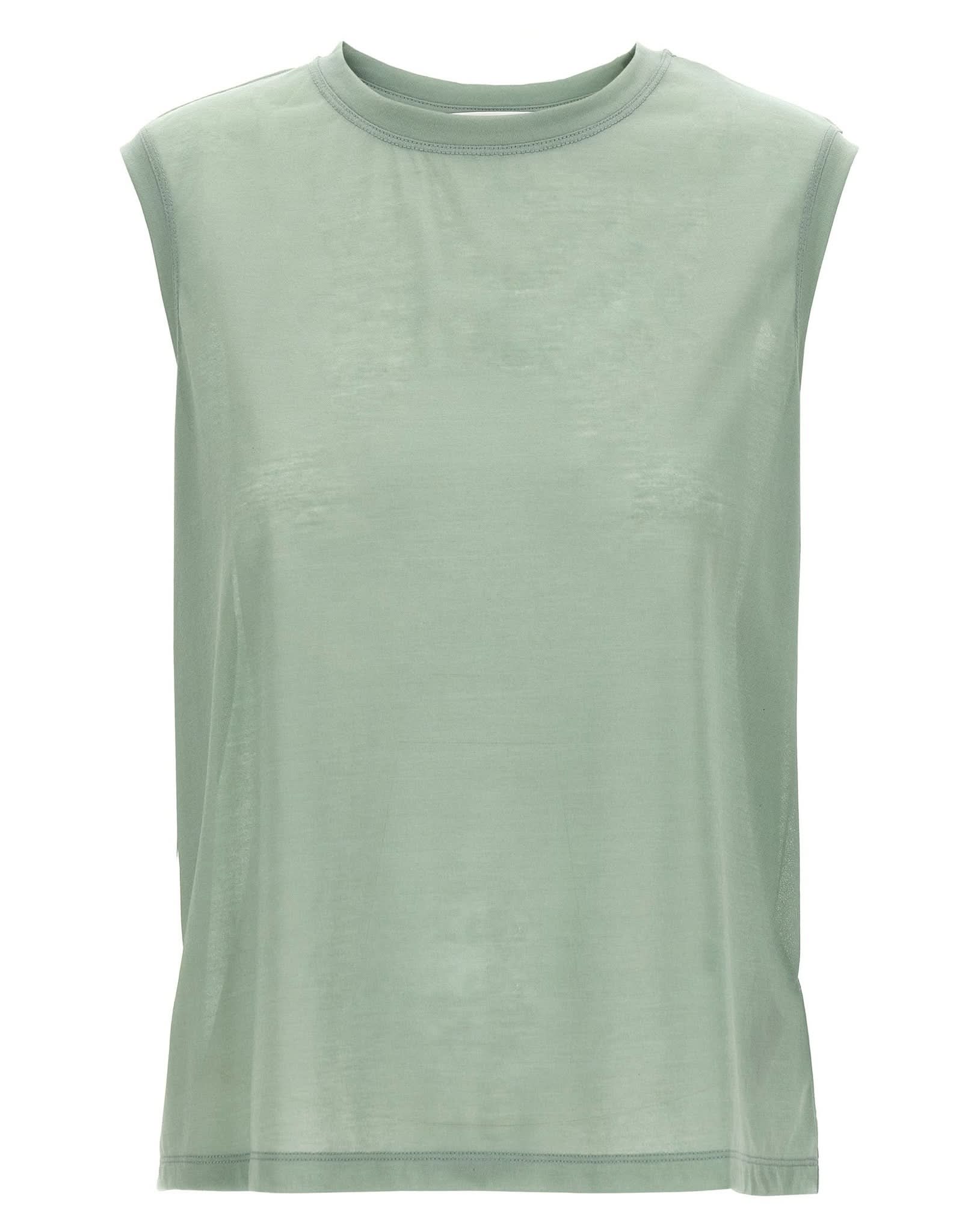 Victoria Beckham Logo Embroidery Top Glam Steals