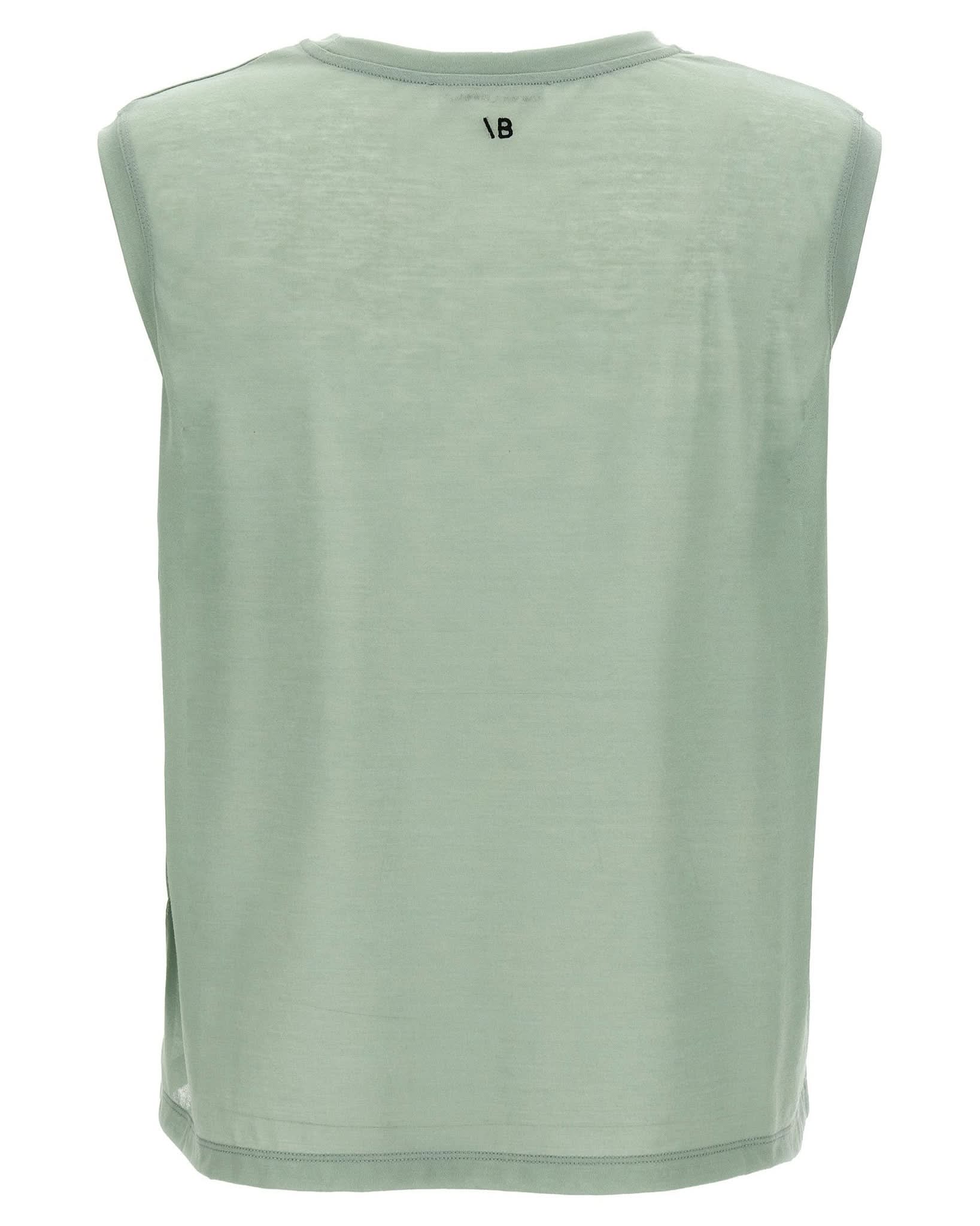 Victoria Beckham Logo Embroidery Top Glam Steals