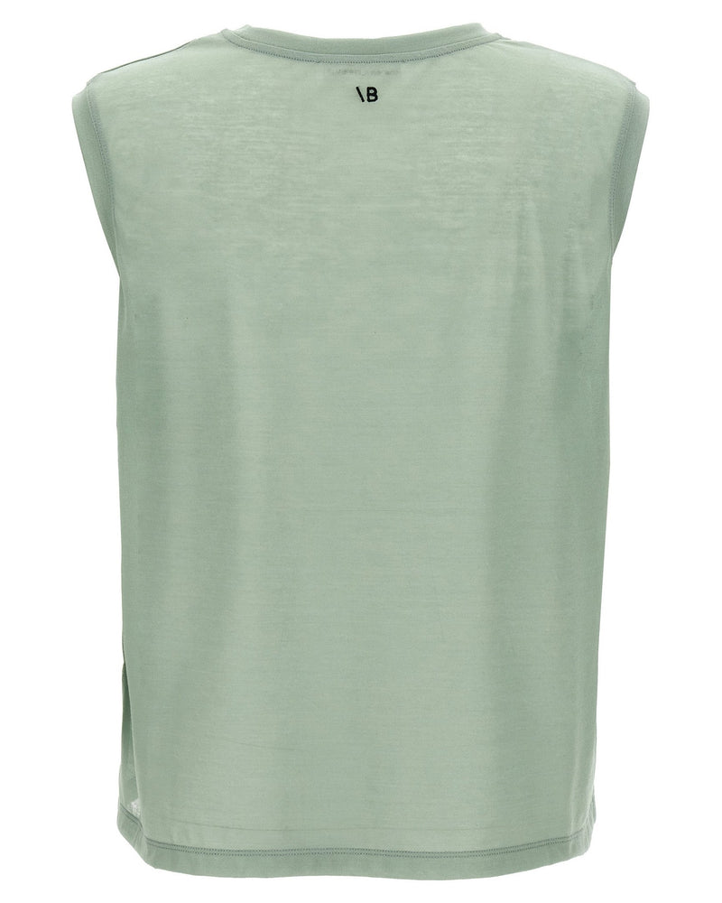 Victoria Beckham Logo Embroidery Top Glam Steals
