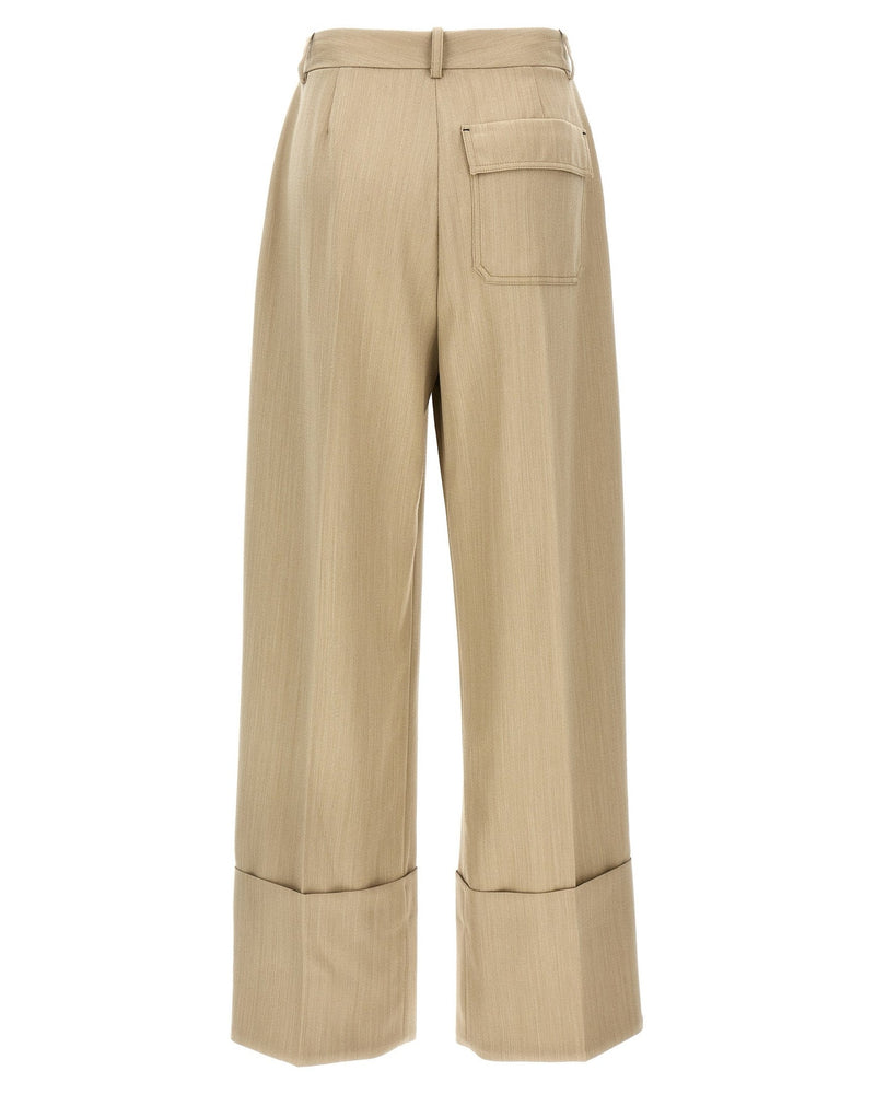 Victoria Beckham Maxi Turn Up Pant Glam Steals