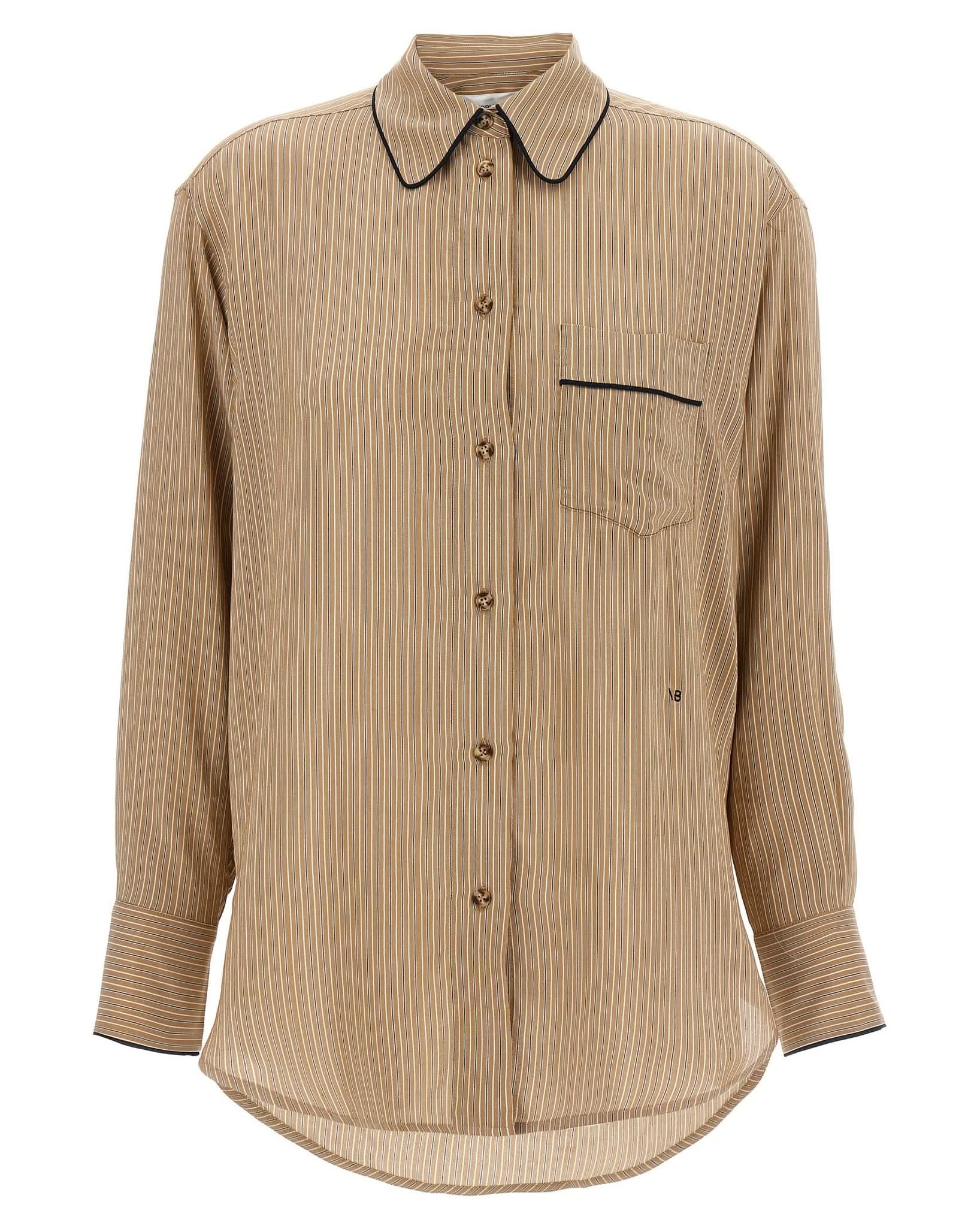 Victoria Beckham Piping Detail Pyjama Shirt Glam Steals