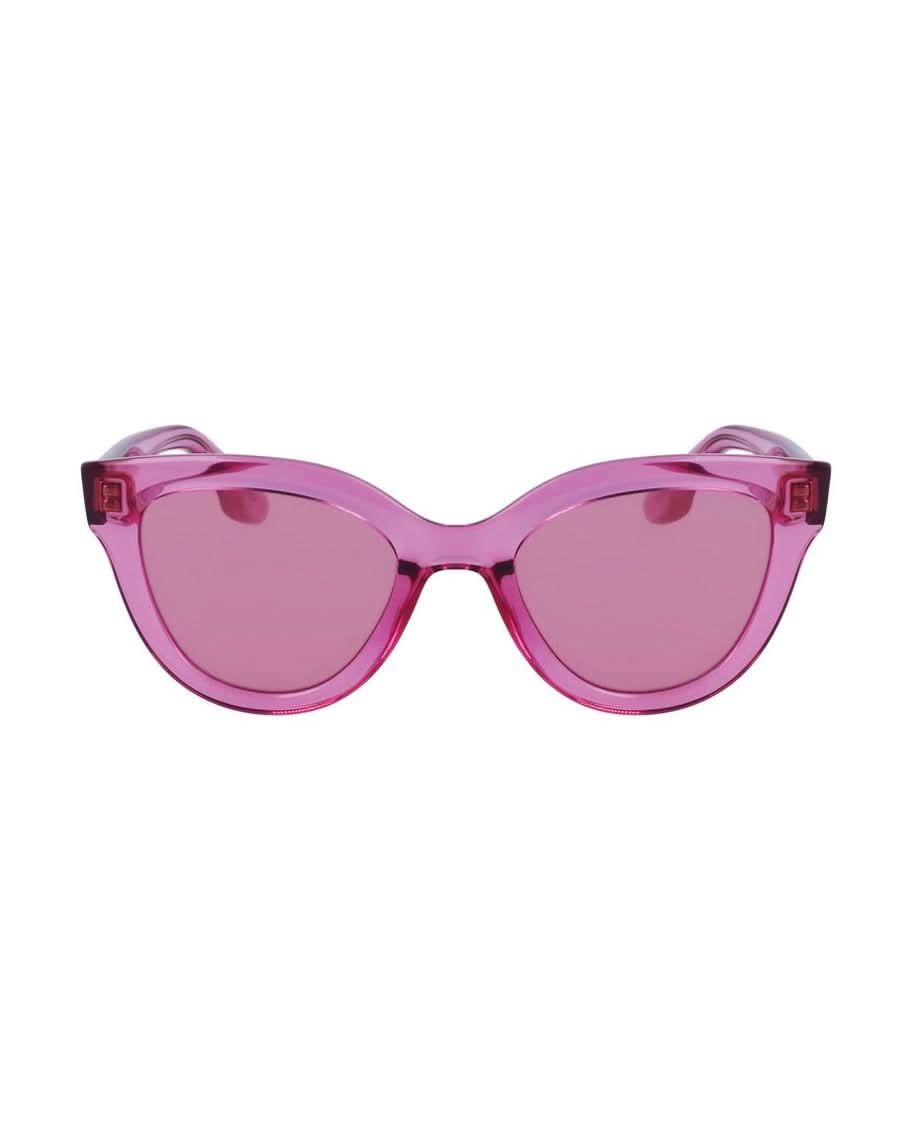 Victoria Beckham Red Injected Sunglasses Sunglasses