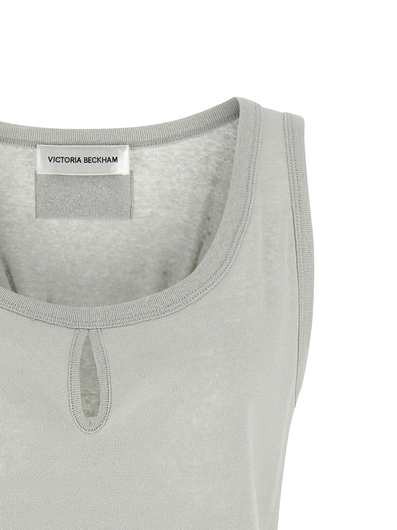 Victoria Beckham Split Tank Top Glam Steals