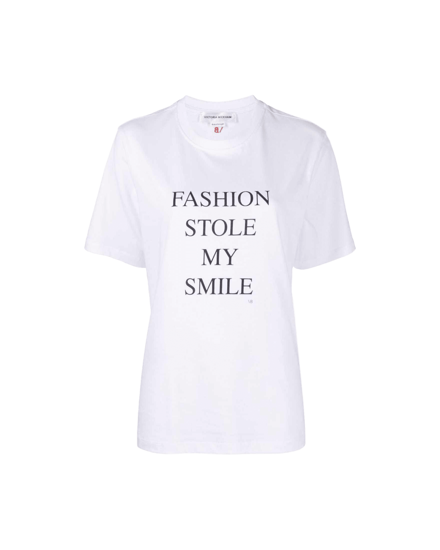 Victoria Beckham White T-Shirt Glam Steals