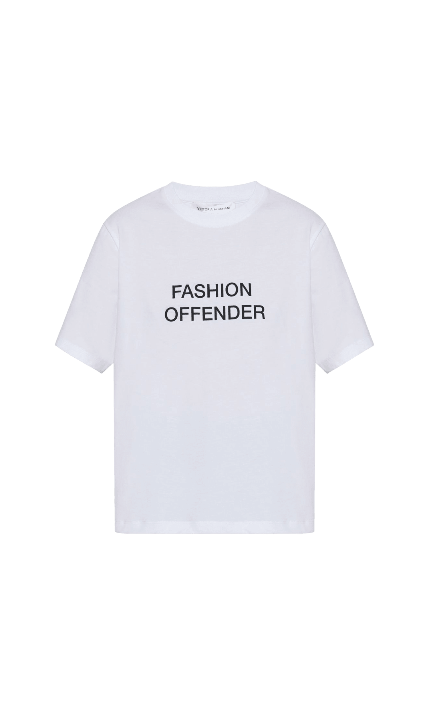 Victoria Beckham White T-shirt Glam Steals