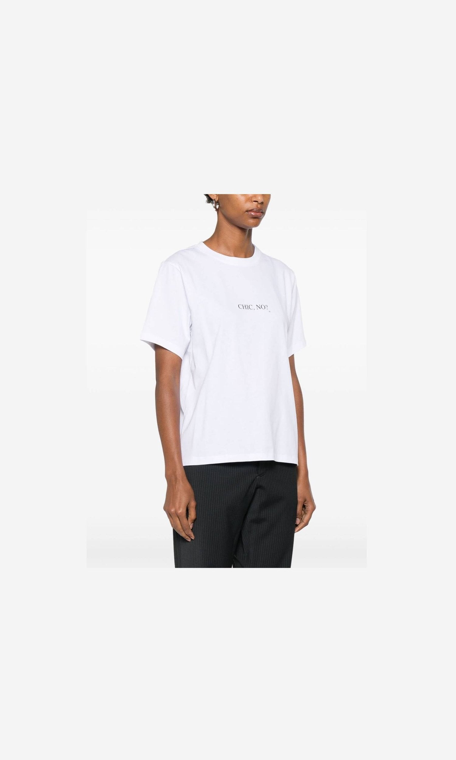 Victoria Beckham White T-shirt and Polo Glam Steals