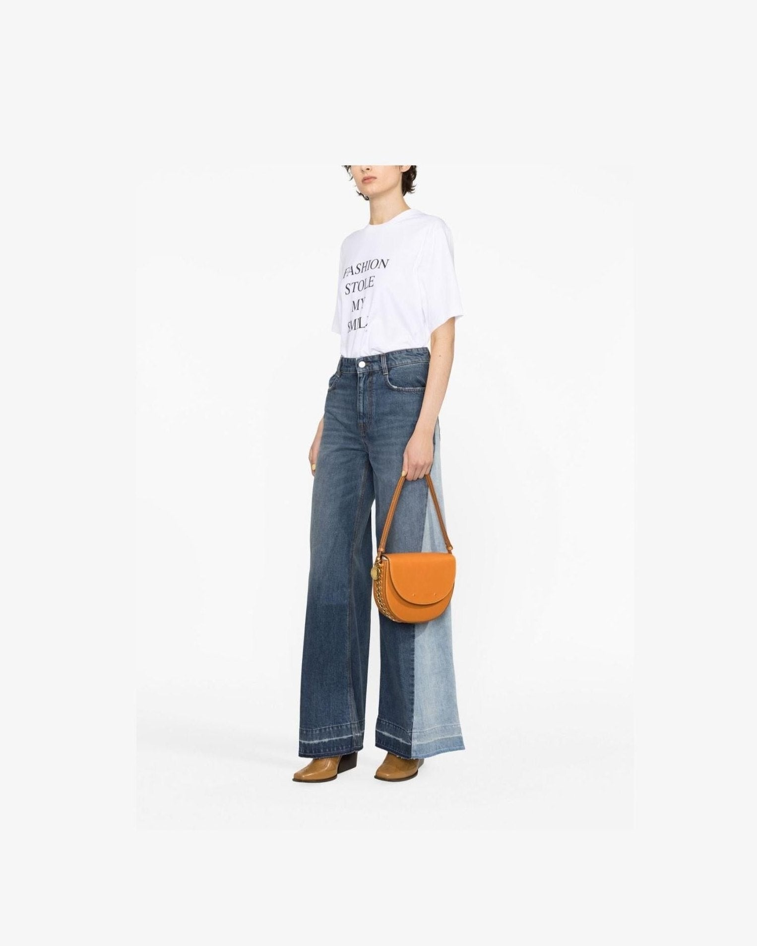 Victoria Beckham White T-shirt and Polo Glam Steals