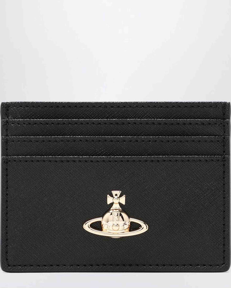 Vivienne Westwood Black Orb Card Holder