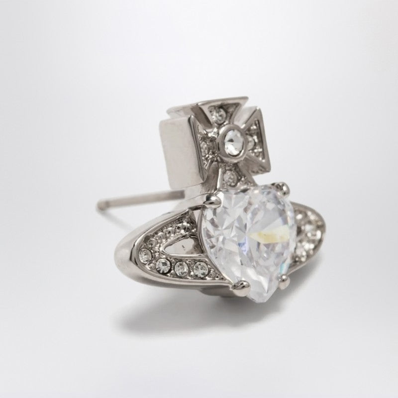 Vivienne Westwood Silver Ariella Earrings Glam Steals