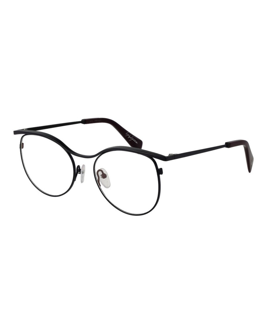 Yohji Yamamoto Black Women Glasses Frame Glam Steals