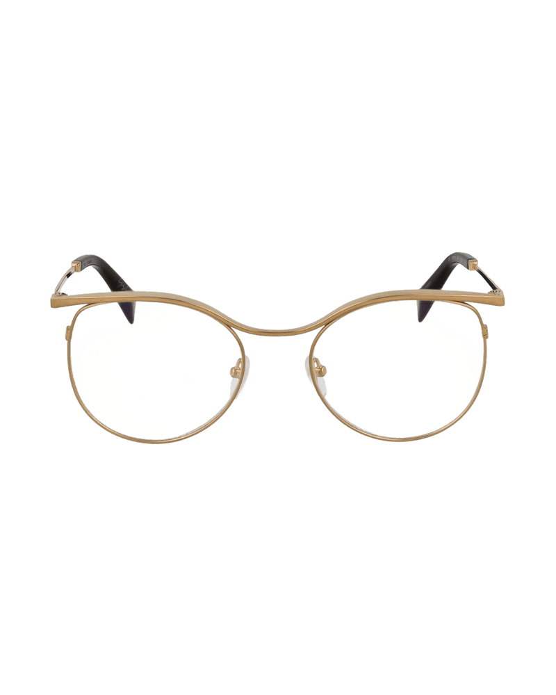 Yohji Yamamoto Gold Metal Glasses Glam Steals