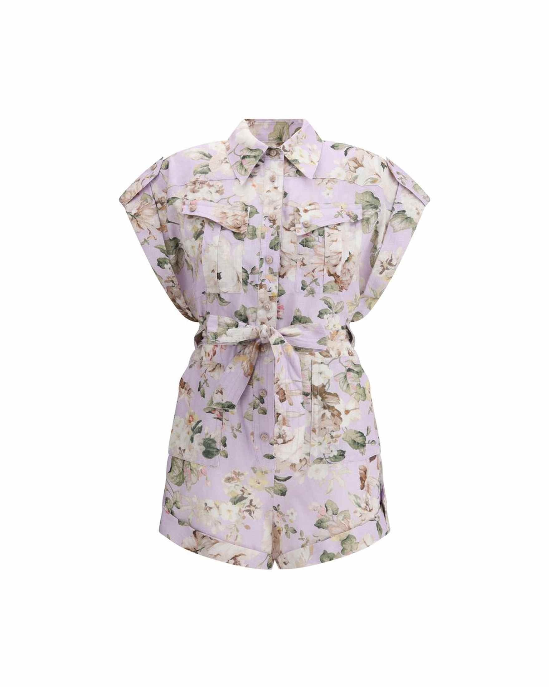 Zimmermann Acacia Pocket Playsuit Glam Steals