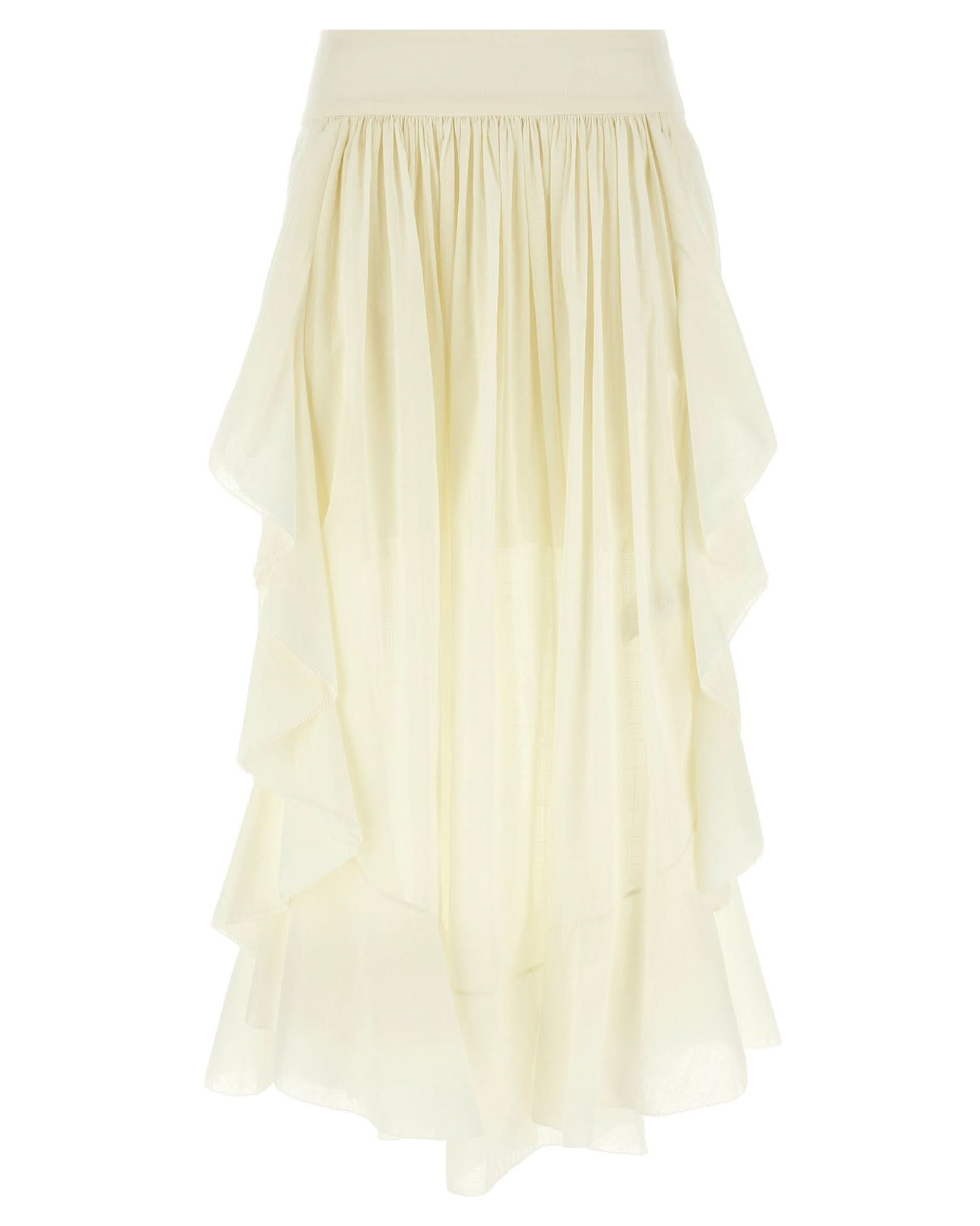 Zimmermann Acacia Ruffle Skirt Glam Steals